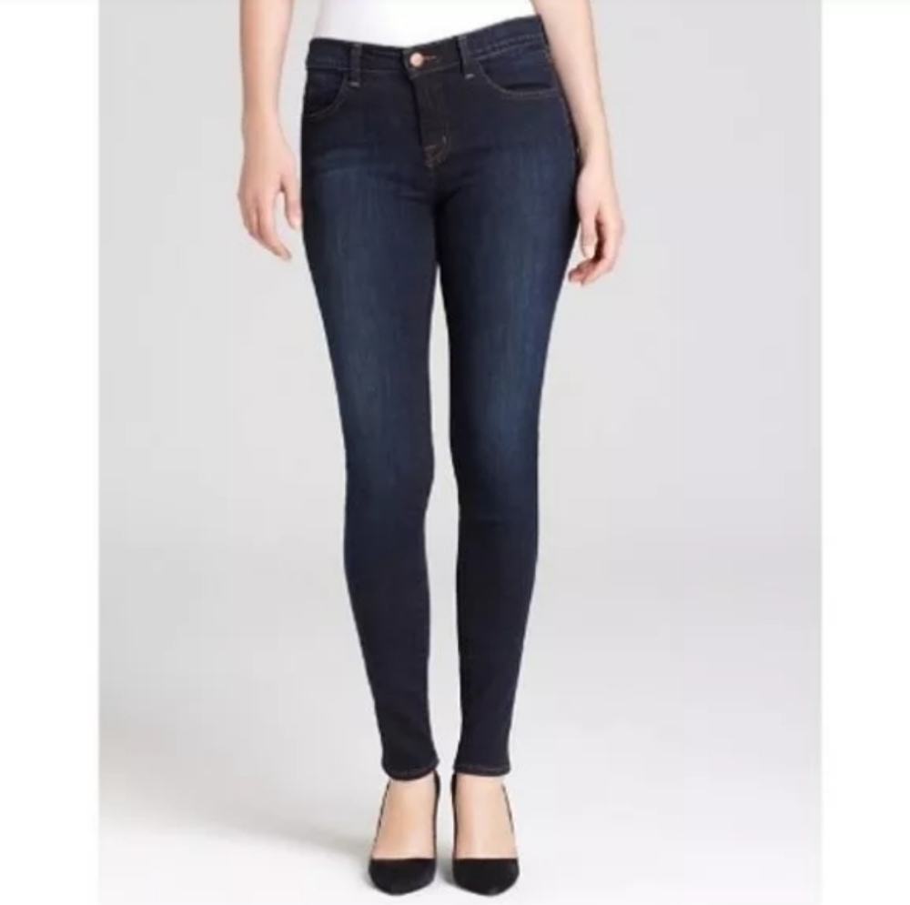J BRAND Super Skinny Blue Jeans Stretchy Size 26